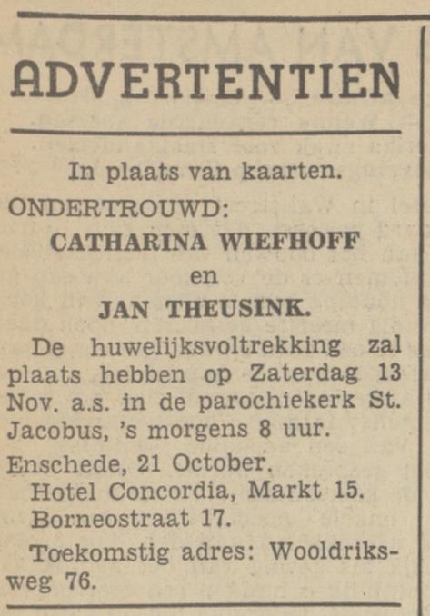 Borneostraat 17 Jan Theusink advertentie Tubantia 22-10-1937.jpg