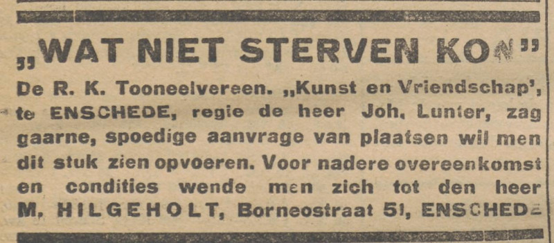 Borneostraat 51 M. Hilgeholt advertentie Overijsselsch dagblad 5-1-1929.jpg