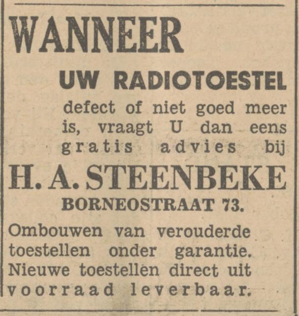 Borneostraat 73 H.A. Steenbeke advertentie Tubantia 28-10-1931.jpg
