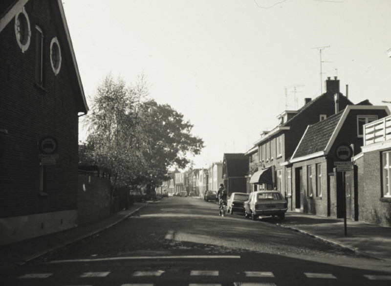 Borstelweg 2-4 In zuidelijke richting gezien vanaf de Parkweg 16-10-1971.jpeg