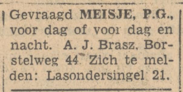 Borstelweg 44 A.J. Brasz advertentie Tubantia 8-4-1947.jpg
