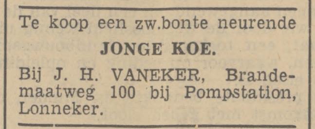 Brandemaatweg 100 J.H. Vaneker advertentie Twentsche Courant 1-3-1939.jpg