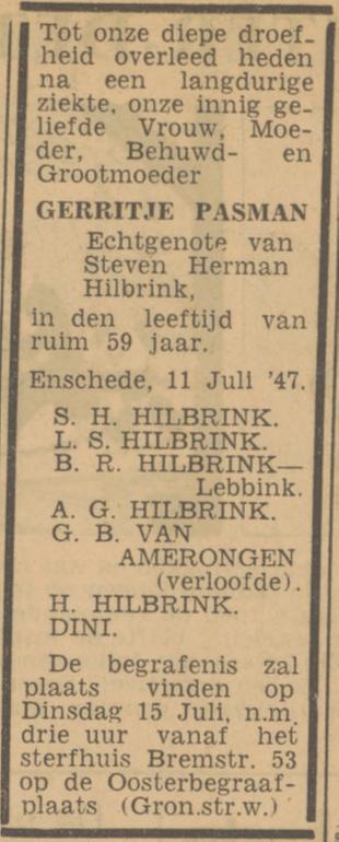 Bremstraat 53 S.H. Hilbrink advertentie Tubantia 14-7-1947.jpg