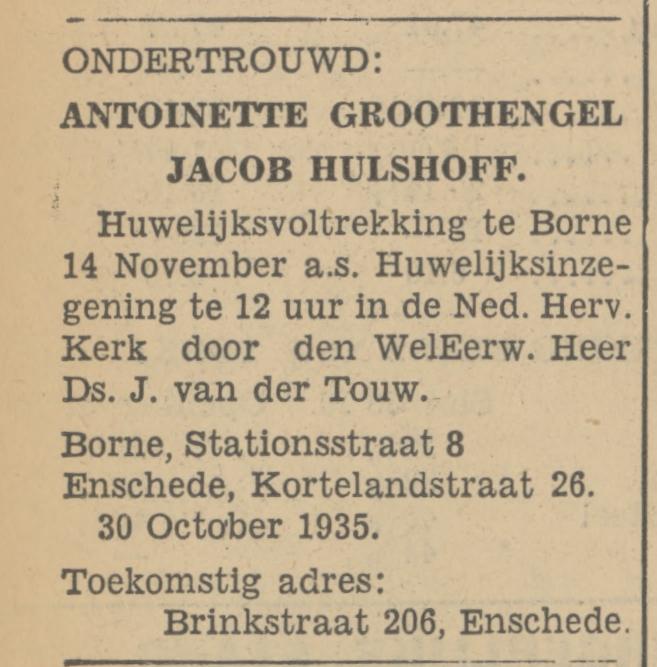 Brinkstraat 206 Jacob Hulshoff advertentie Tubantia 31-10-1935.jpg