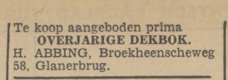 Broekheenseweg 58 H. Abbing advertentie Tubantia 13-9-1941.jpg