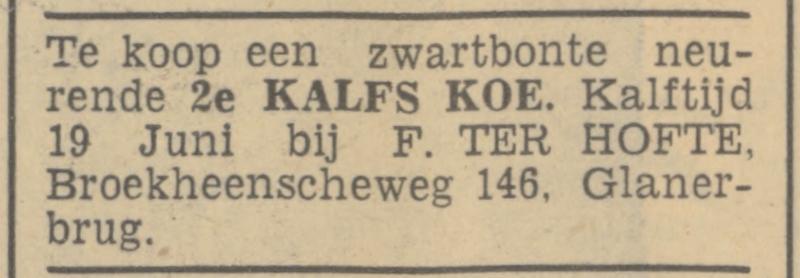 Broekheenseweg 146 F. ter Hofte advertentie Tubantia 14-6-1939.jpg
