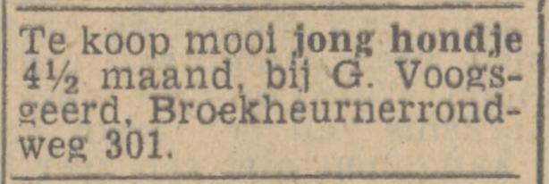 Broekheurnerrondweg 301 G. Voogsgeerd advertentie Twentsch nieuwsblad 17-7-1944.jpg