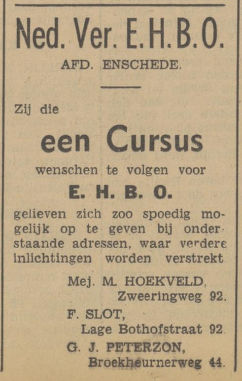 Broekheurnerweg 44 G.J. Peterzon advertentie Tubantia 26-8-1940.jpg