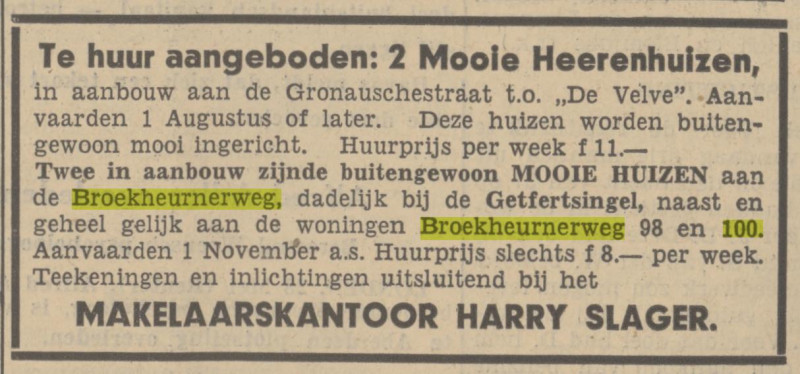 Broekheurnerweg 98-100 advertentie Tubantia 28-5-1937.jpg