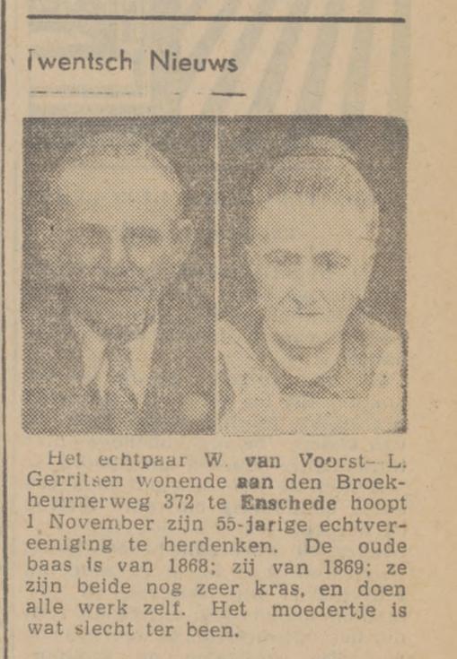 Broekheurnerweg 372 W. van Voorst krantenbericht Twentsch nieuwsblad 31-10-1944.jpg