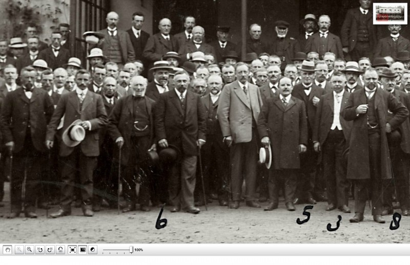 Deelnemers aan de algemene vergadering van de Algemene Nederlandsche Zuivelbond gehouden in Enschedé in 1912..jpg