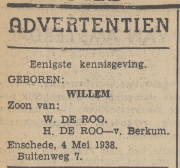 Buitenweg 7 W. de Roo advertentie Tubantia 9-5-1938.jpg
