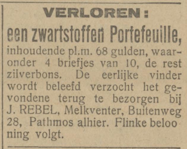 Buitenweg 28 J. Rebel advertentie Tubantia 20-3-1922.jpg