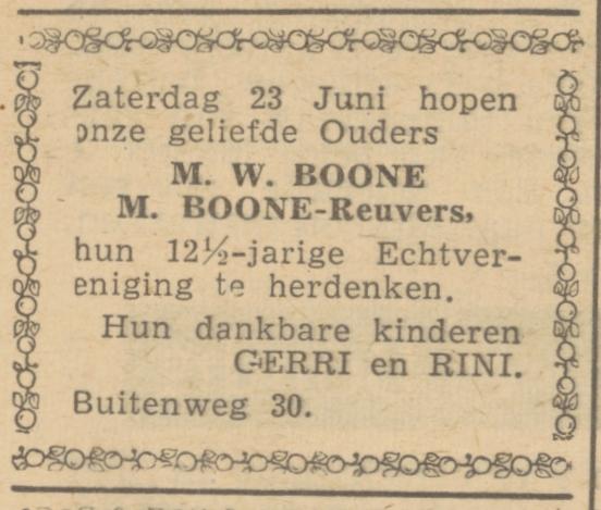 Buitenweg 30 M. Boone-Reuvers advertentie de Waarheid 21-6-1945.jpg