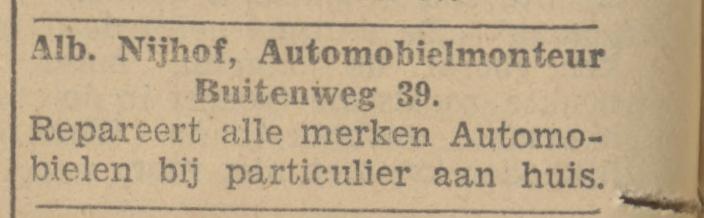 Buitenweg 39 Alb. Nijhof advertentie Tubantia 6-5-1932.jpg