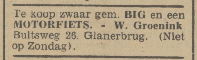 Bultsweg 26 Glanerbrug W. Groenink advertentie Tubantia 28-5-1941.jpg