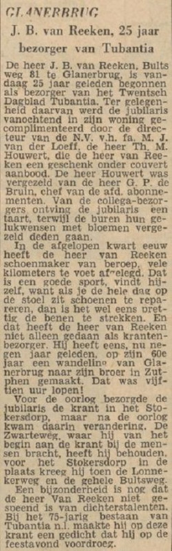 Bultsweg 81 J.B. van Reeken krantenbericht Tubantia 10-3-1955.jpg