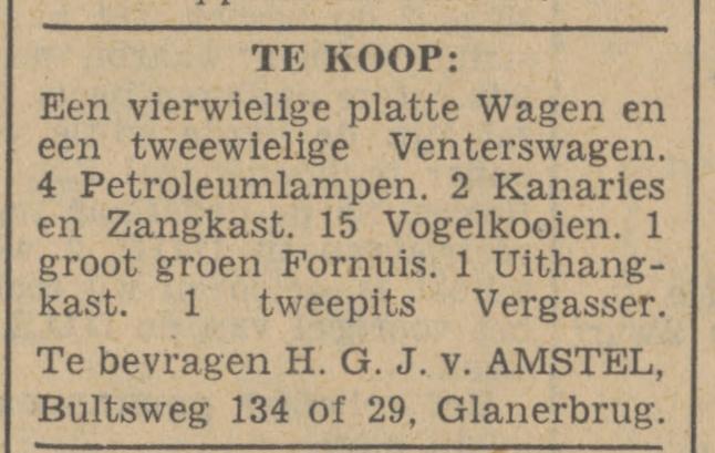 Bultsweg 134 H.G.J. van Amstel advertentie Tubantia 5-10-1940.jpg