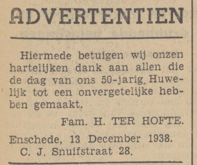 C.J. Snuifstraat 28 H. ter Hofte advertentie Tubantia 13-12-1938.jpg