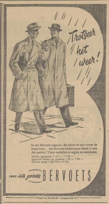 Langestraat 5-7 Bervoets advertentie Tubantia 13-4-1951.jpg
