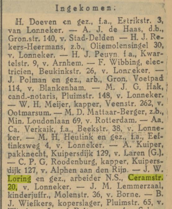 Ceramstraat 20 J.W. Löring krantenbericht Tubantia 15-8-1929.jpg