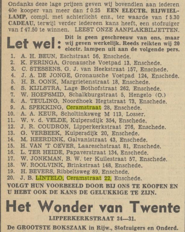 Ceramstraat 22 J.B. te Lintelo advertentie Tubantia 4-12-1937.jpg