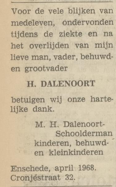 Cronjestraat 32 H. Dalenoort advertentie Tubantia 11-4-1968.jpg