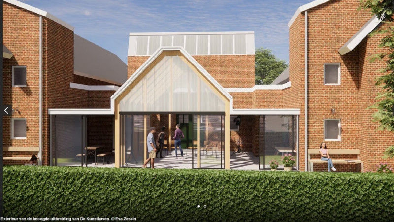 Volksparksingel 41 Borstelweg 29 Exterieur van de beoogde uitbreiding van De Kunsthaven 2025.jpg