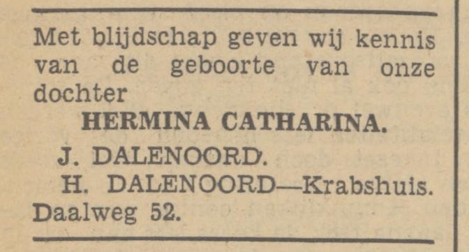 Daalweg 52 J. Dalenoord advertentie Tubantia 27-12-1937.jpg