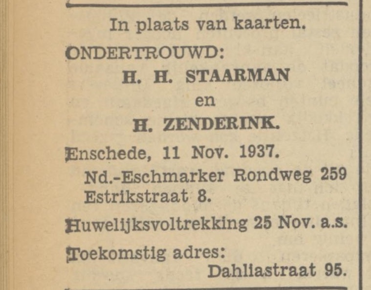 Dahliastraat 95 H. Zenderink advertentie Tubantia 11-11-1937.jpg