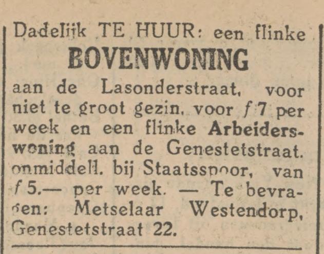 De Genestetstraat 22 Westendorp advertentie 15-2-1930.jpg