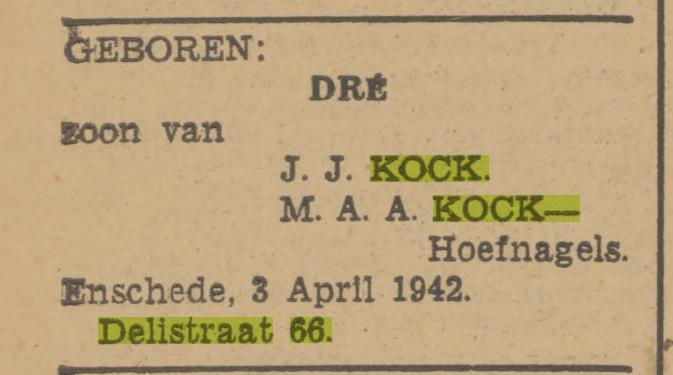 Delistraat 66 J.J. Kock advertentie Tubantia 4-4-1942.jpg