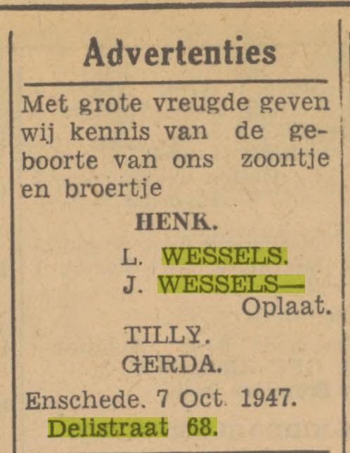 Delistraat 68 L. Wessels advertentie Tubatia 8-10-1947.jpg