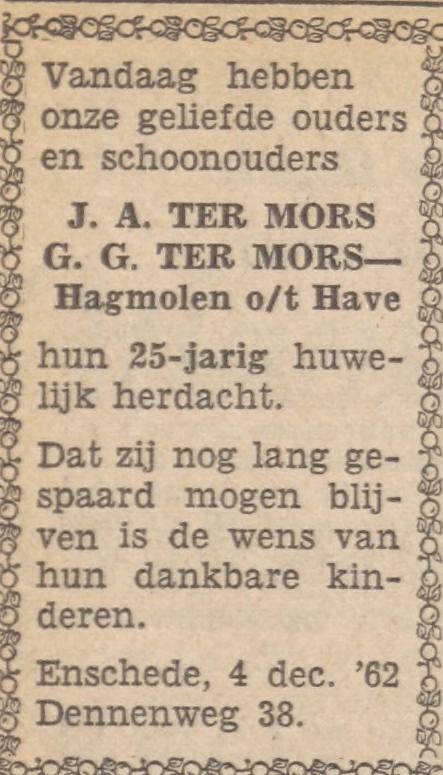 Dennenweg 38 J.A. ter Mors advertentie Tubantia 4-12-1962.jpg