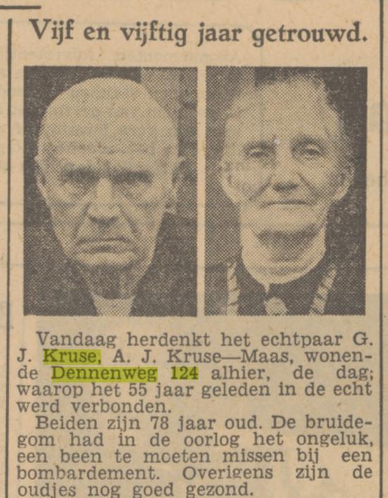 Dennenweg 124 G.J. Kruse krantenbericht Tubantia 19-1-1949.jpg