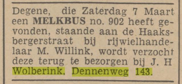 Dennwenweg 143 J.H. Wolberink advertentie Tubantia 11-3-1942.jpg