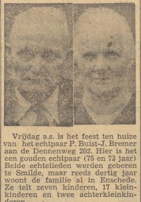 Dennenweg 202 P. Buist krantenfoto Tubantia 15-5-1957.jpg