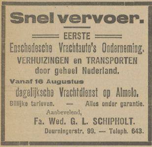 Deurningerstraat 99 Fa. W.L. Lutke Schipholt advertentie.jpg