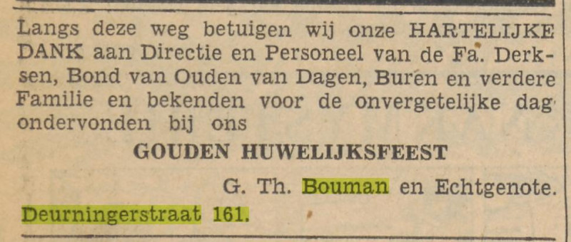 Deurningerstraat 161 G.Th. Bouman advertentie Tubantia 2-3-1959.jpg