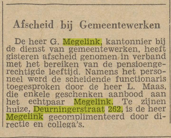 Deurningerstraat 262 G. Megelink krantenbericht 1-4-1954.jpg
