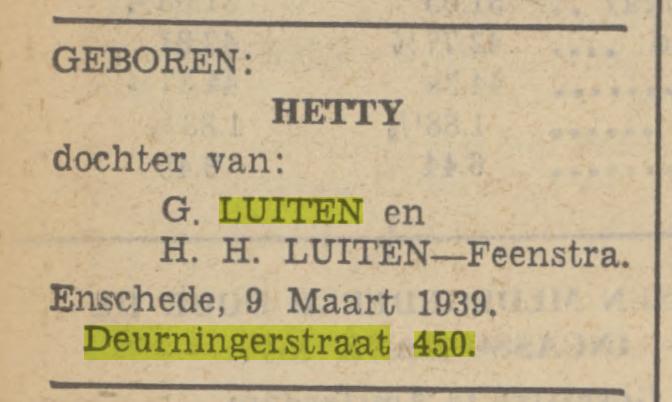 Deurningerstraa 450 G. Luiten advertentie Tubantia 9-3-1939.jpg