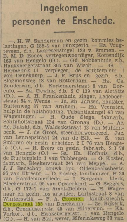 Dorpsstraat 155 F.A. Groener landbouwknecht krantenbericht Tubantia 1-7-1937.jpg