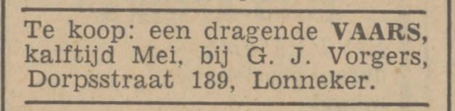 Dorpsstraat 189 Lonneker G.J. Vorgers advertentie Tubantia 4-3-1942.jpg