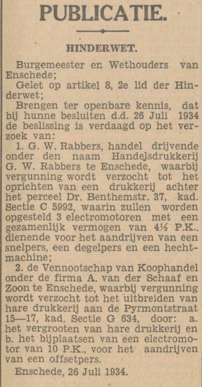 Dr. Benthemstraat 37 handelsdrukkerij G.W. Rabbers advertentie Tubantia 30-7-1936.jpg