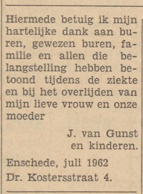 Dr. Kostersstraat 4 J. van Gunst advertentie Tubantia 18-7-192.jpg