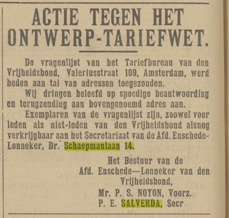 Dr. Schaepmanlaan 14 P.E. Salverda advertentie Tubantia 2-8-1924.jpg