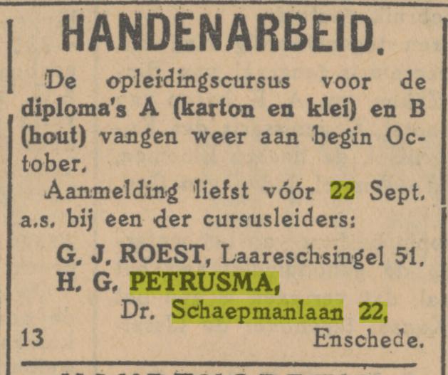 Dr. Schaepmanlaan 22 H.G. Petrusma advertentie Tubantia 10-9-1929.jpg