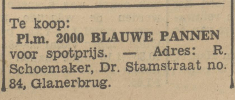 Dr. Stamstraat 84 R. Schoemaker advertentie Tubantia 3-8-1966.jpg