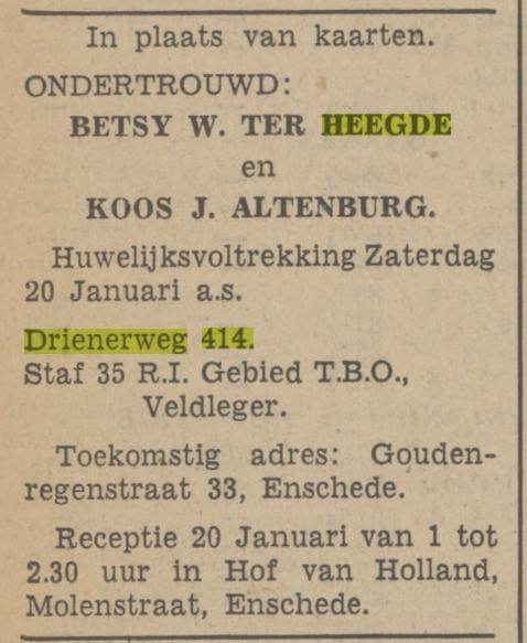 Drienerweg 414 Betsy W. ter Heegde advertentie Tubantia 15-12-1939.jpg