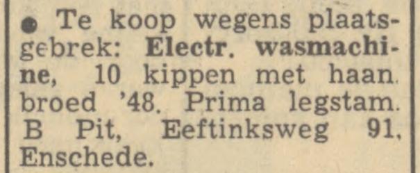 Eeftinksweg 91 B. Pit advertentie Tubantia 18+-6-1949.jpg